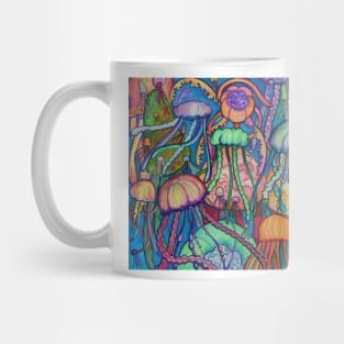 Jellyfish Swarm Mug